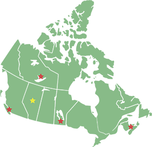 Map of Canada